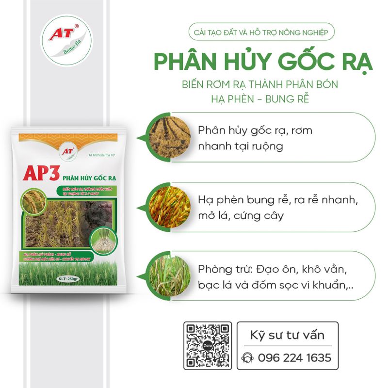 Xử lý rơm rạ sau thu hoạch hiệu quả, bà con dễ thực hiện