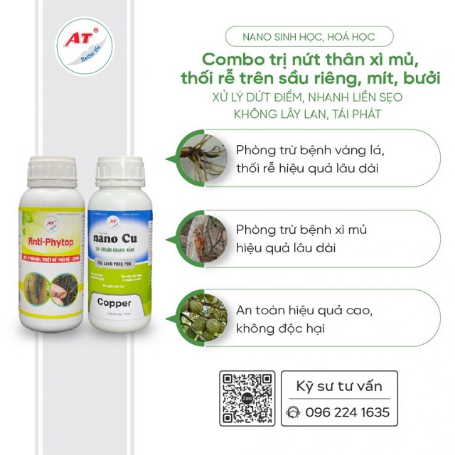 Thuốc Anti Phytop + Nano Đồng Thuốc Anti Phytop + Nano Đồng