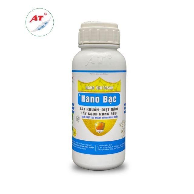 Bệnh loét hại cây ăn quả có múi và những điều bạn chưa rõ 4 Nano bạc - Trị bệnh loét hại cây ăn quả có múi