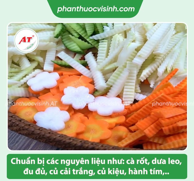 Cách làm dưa món ngâm nước mắm ngon tại nhà cho ngày tết