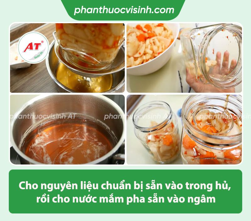 Cách làm dưa món chua ngọt thơm ngon cho những ngày tết