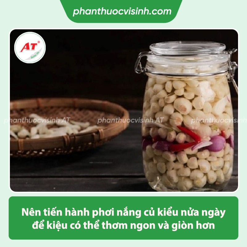 Những công dụng của củ kiệu mang đến cho sức khỏe con người