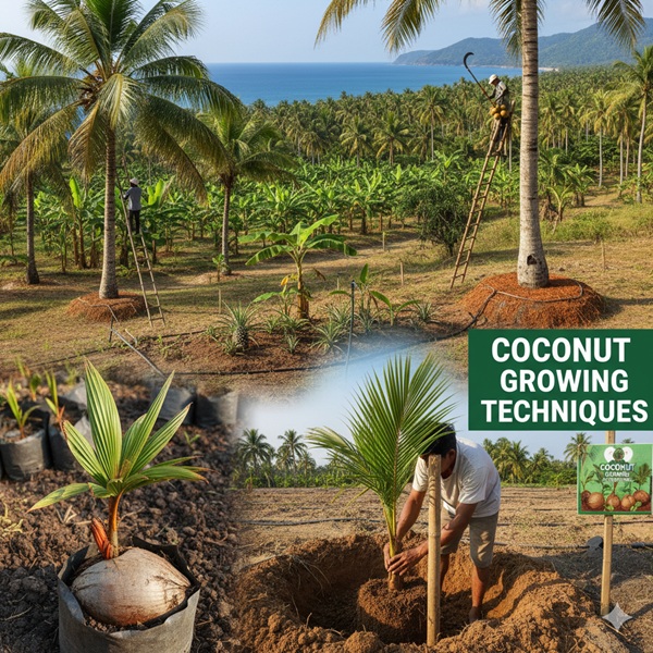 Kỹ Thuật Trồng Dừa
