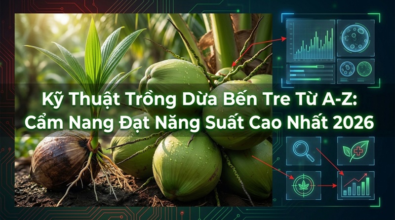 Kỹ Thuật Trồng Dừa Bến Tre