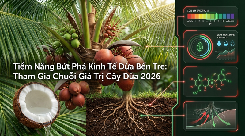 Kinh Tế Dừa Bến Tre