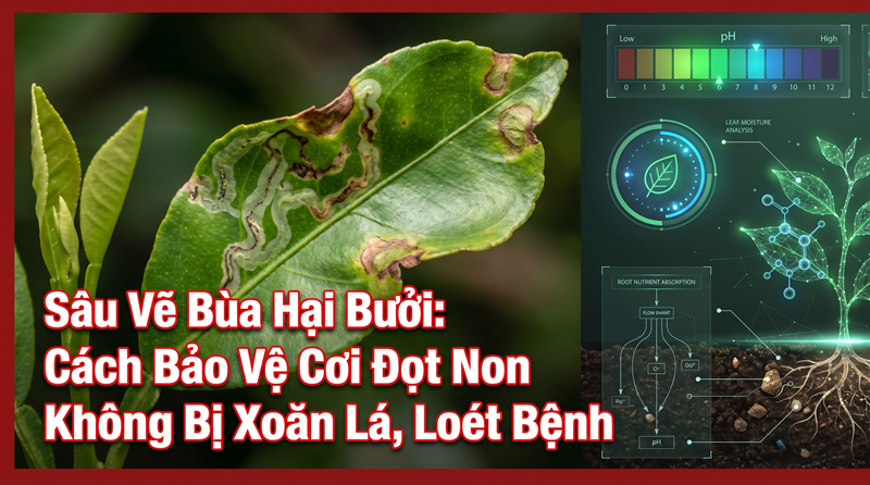 Sâu Vẽ Bùa Hại Bưởi