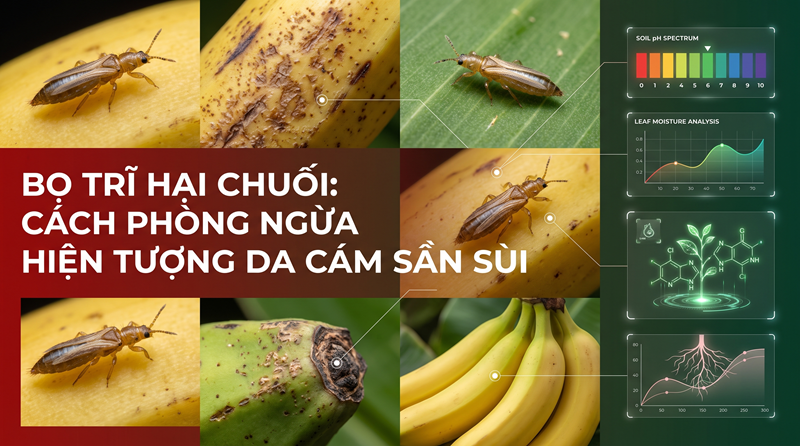 Bọ Trĩ Hại Chuối