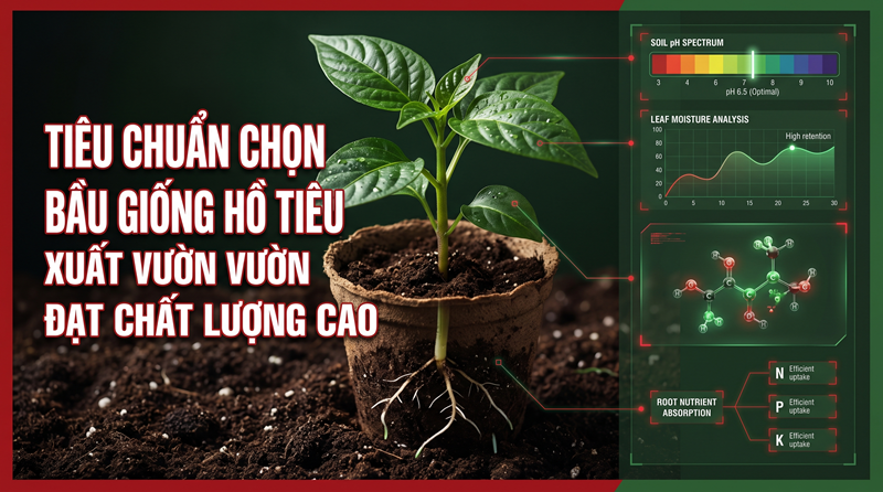 Chọn Bầu Giống Hồ Tiêu