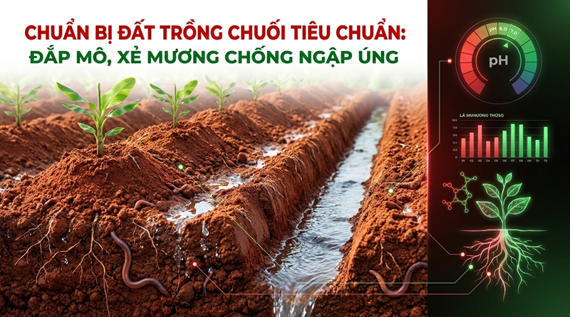Chuẩn Bị Đất Trồng Chuối