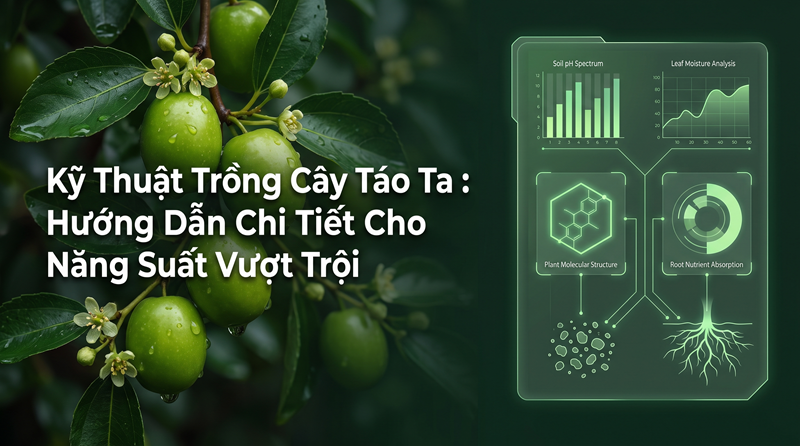 Kỹ Thuật Trồng Cây Táo Ta