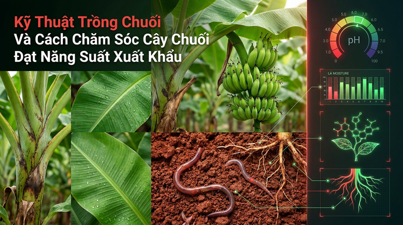 Kỹ Thuật Trồng Chuối