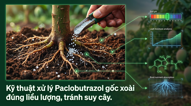 Paclobutrazol gốc xoài
