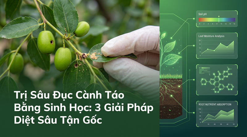 Sâu Đục Cành Táo