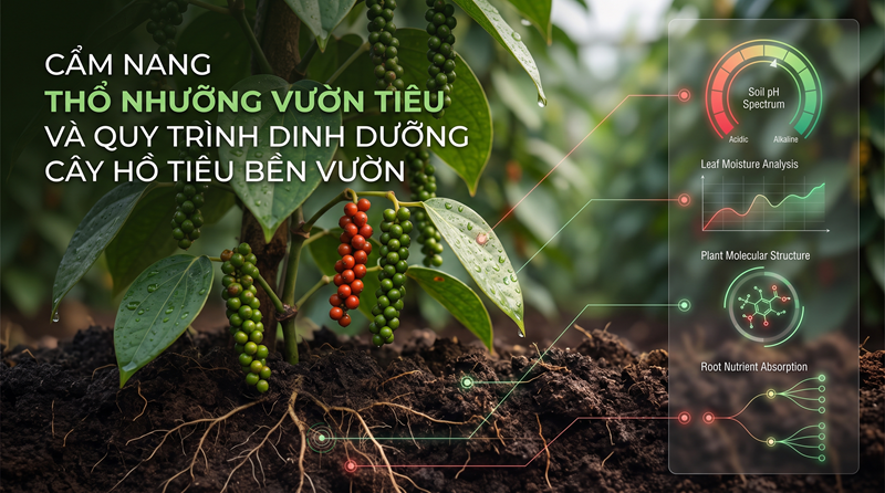 THỔ NHƯỠNG VƯỜN TIÊU