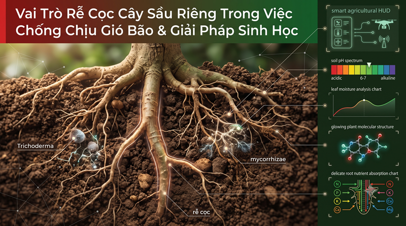 Vai Trò Rễ Cọc Cây Sầu Riêng