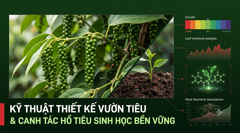 kĩ thuật canh tác vườn tiêu
