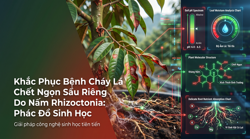 Bệnh Cháy Lá Chết Ngọn Sầu Riêng