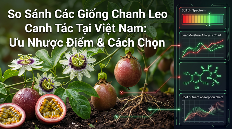 So Sánh Các Giống Chanh Leo Canh Tác Tại Việt Nam: Ưu Nhược Điểm & Cách Chọn