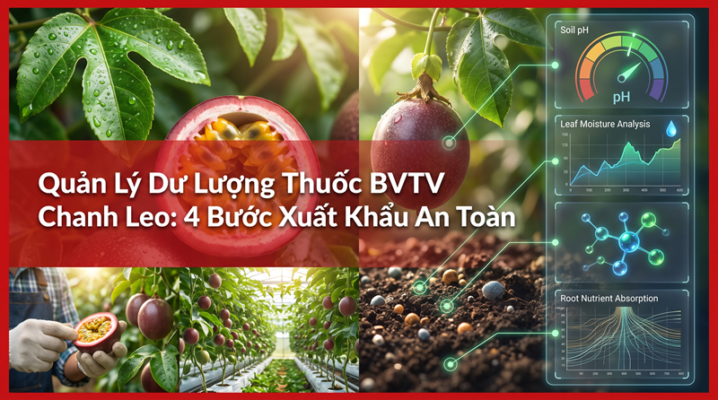 Dư Lượng Thuốc BVTV Chanh Leo