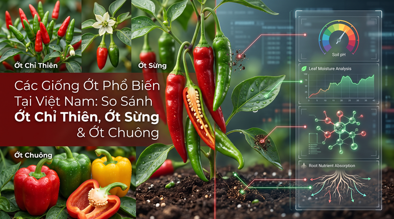 Giống Ớt Phổ Biến