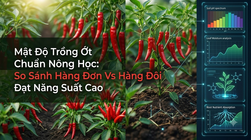 Mật Độ Trồng Ớt