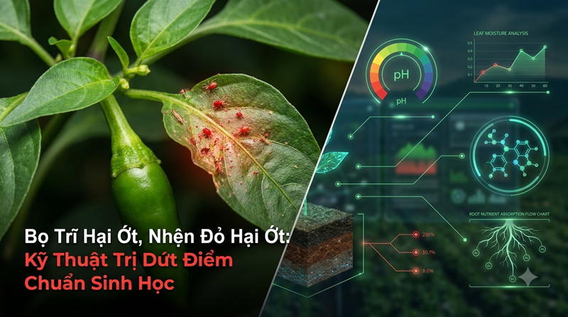 Bọ Trĩ Hại Ớt, Nhện Đỏ Hại Ớt