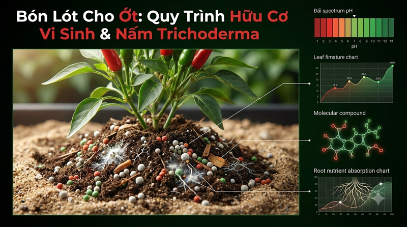 Bón Lót Cho Ớt