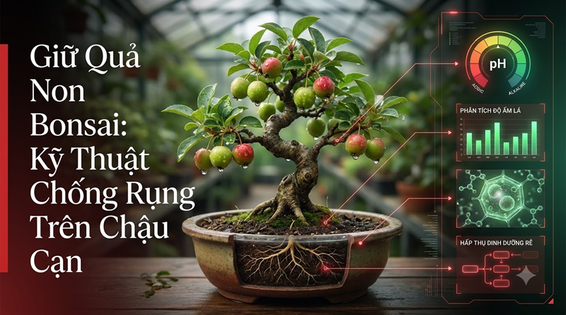 Giữ Quả Non Bonsai
