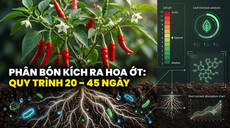 Phân Bón Kích Ra Hoa Ớt