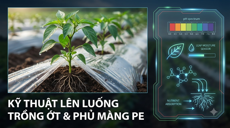 Lên Luống Trồng Ớt