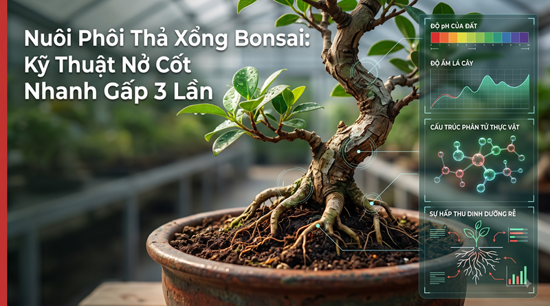 Nuôi Phôi Thả Xổng Bonsai