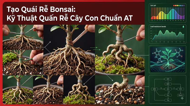 Tạo Quái Rễ Bonsai