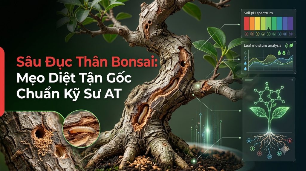 Sâu Đục Thân Bonsai: Mẹo Diệt Tận Gốc Chuẩn Kỹ Sư AT